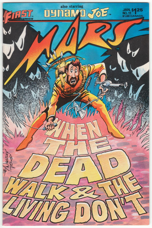 Mars #11 front cover