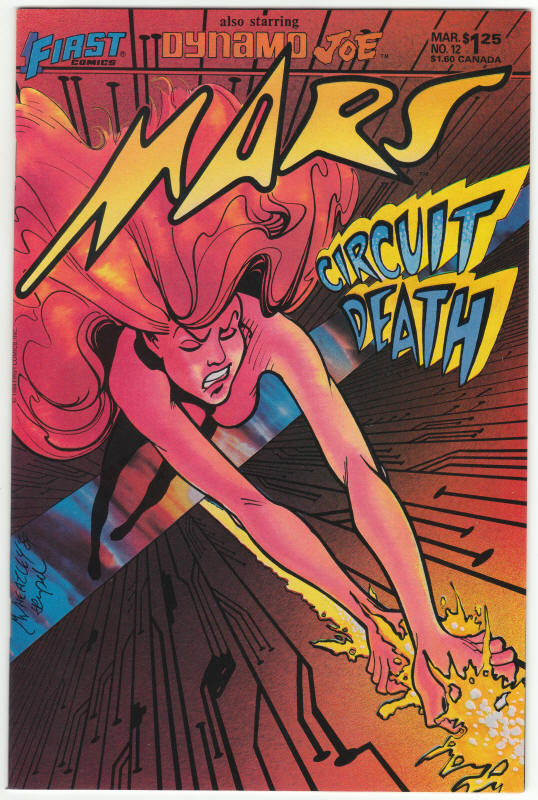 Mars #12 front cover