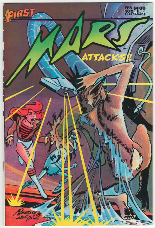 Mars #2 front cover