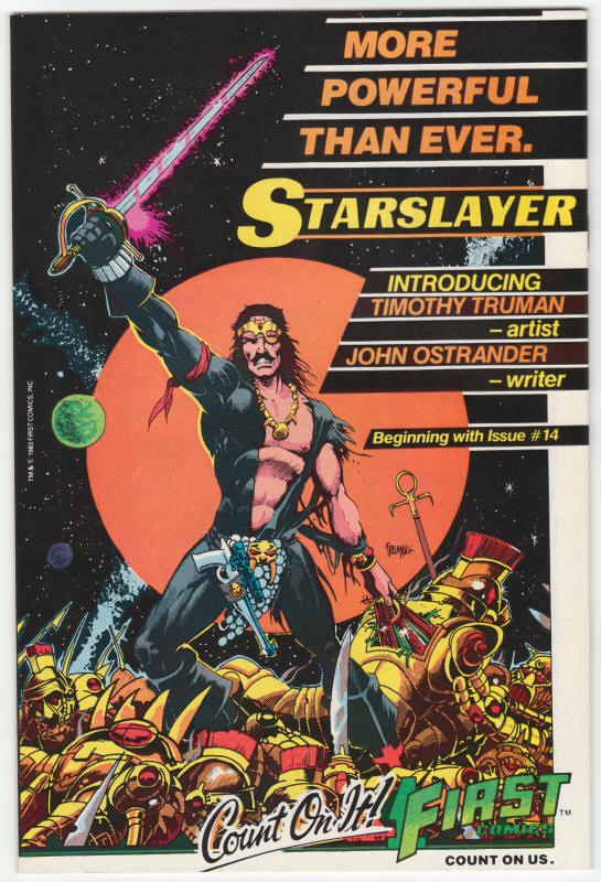 Mars #2 back cover