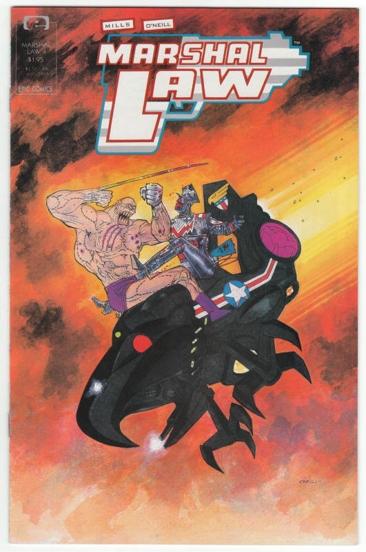 Marshal Law #4 front cover