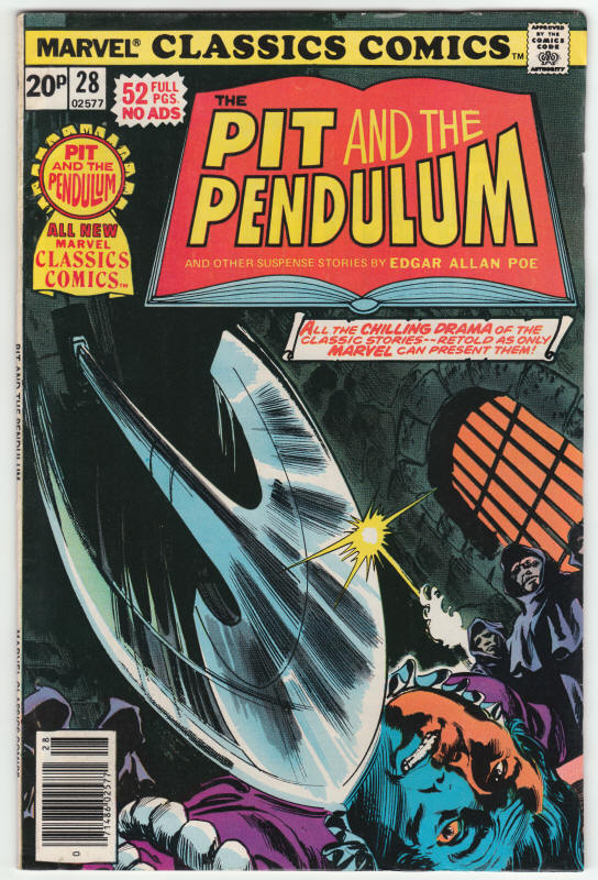 Marvel Classics Comics Series #28 front cover