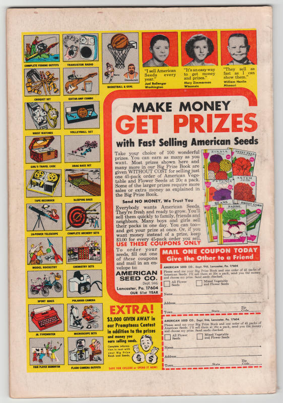 Marvel Collectors Item Classics #21 back cover