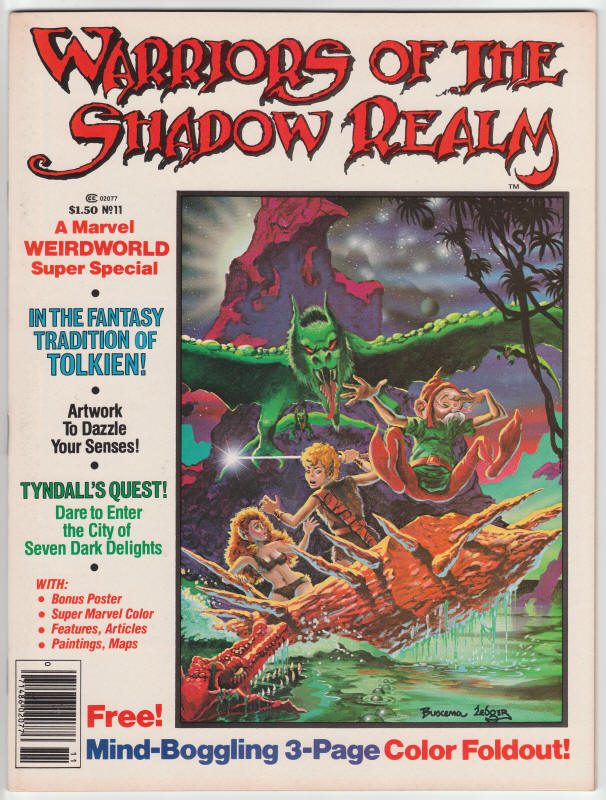 Marvel Comics Super Special Magazine #11 cover