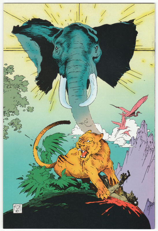 Marvel Fanfare #10 back cover