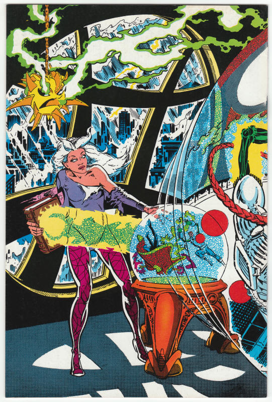 Marvel Fanfare #5 back cover