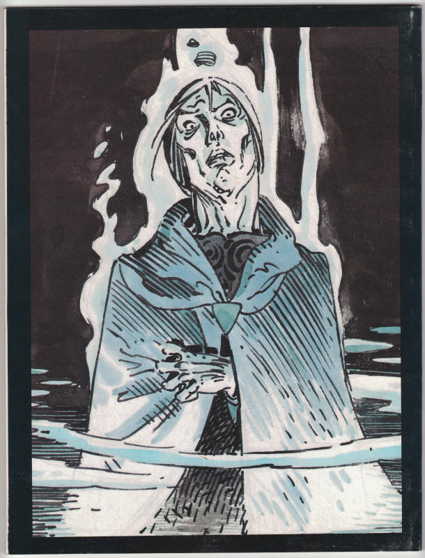 Marvel Graphic Novel 2 Elric The Dreaming City back cover