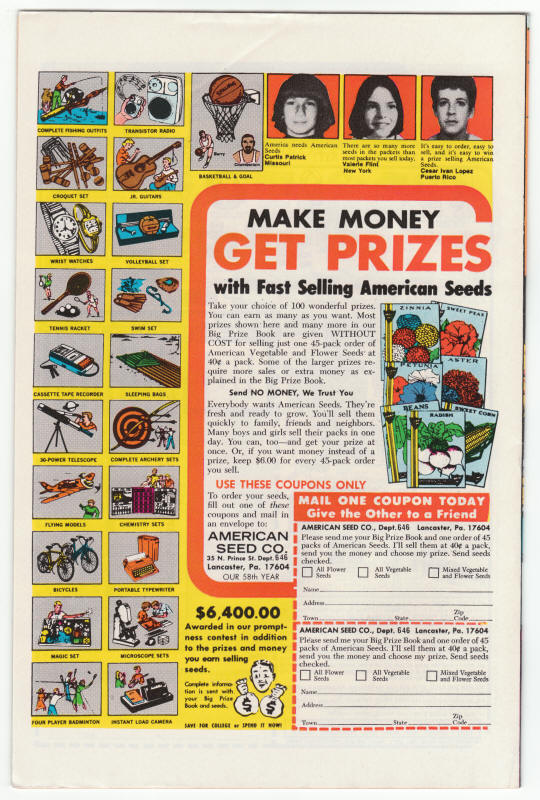 Marvel Presents Guardians of the Galaxy #5 back cover