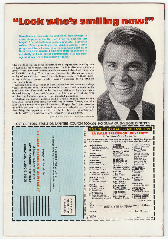 Marvel Presents #8 back cover