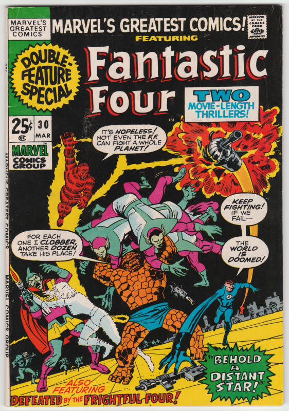 Marvels Greatest Comics #30 front cover