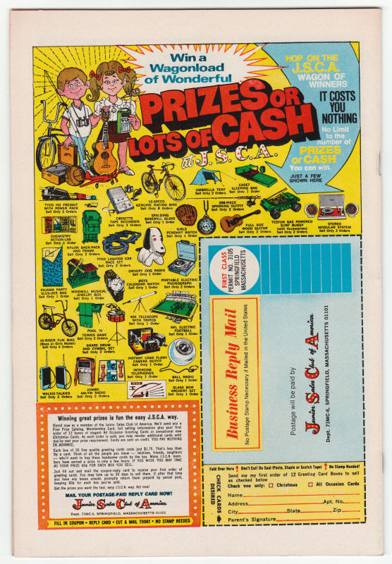 Marvel Spectacular #3 back cover