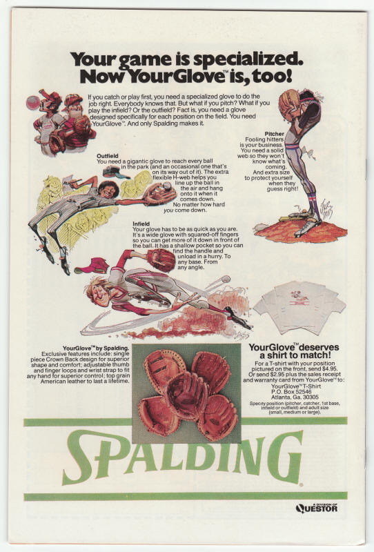 Marvel Spotlight #30 back cover