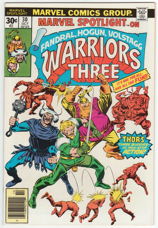 Marvel Spotlight #30 front cover