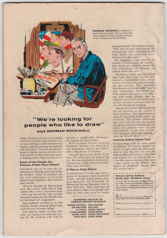 Marvel Super Heroes #12 Origin First Kree Captain Marvel back cover