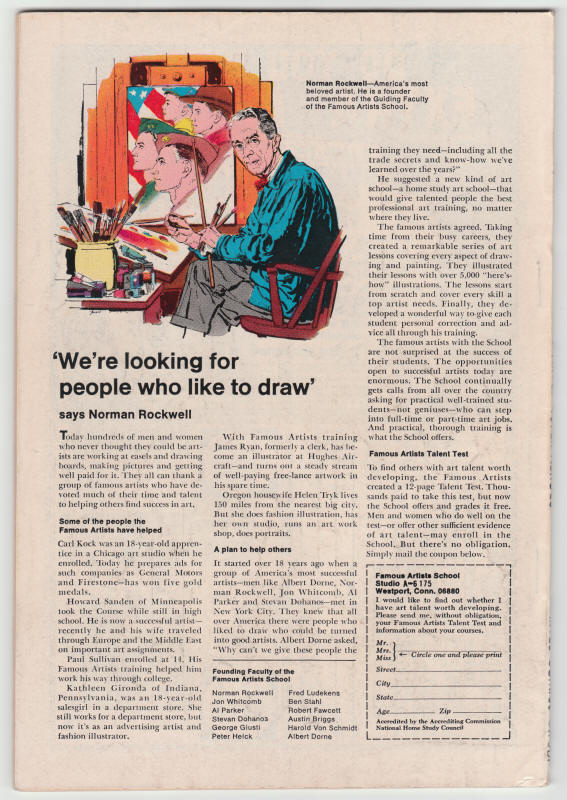 Marvel Super-Heroes #23 back cover