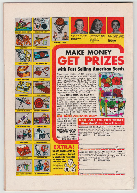 Marvel Super-Heroes #26 back cover