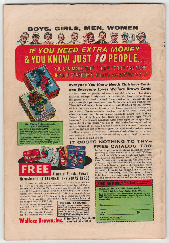 Marvel Tales #10 back cover