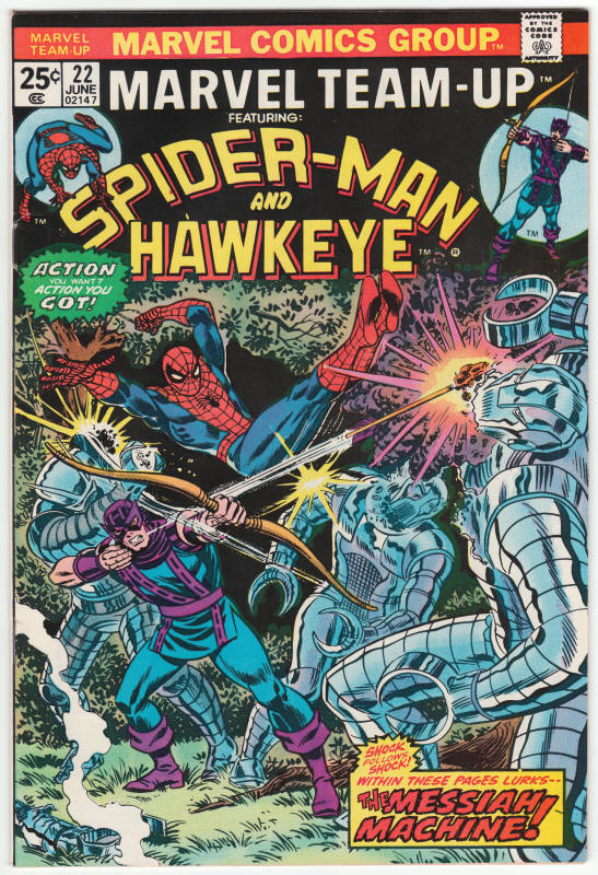 Marvel Team-Up #22 front cover