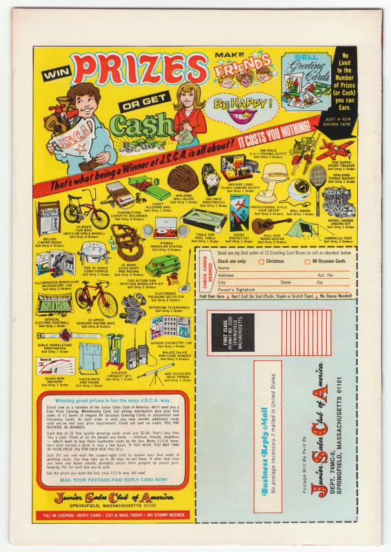 Marvel Team-Up #26 back cover