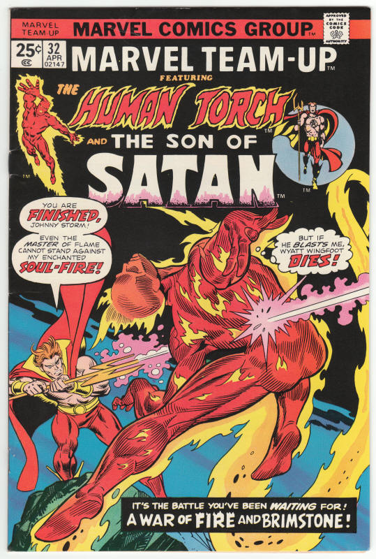 Marvel Team-Up #32 front cover