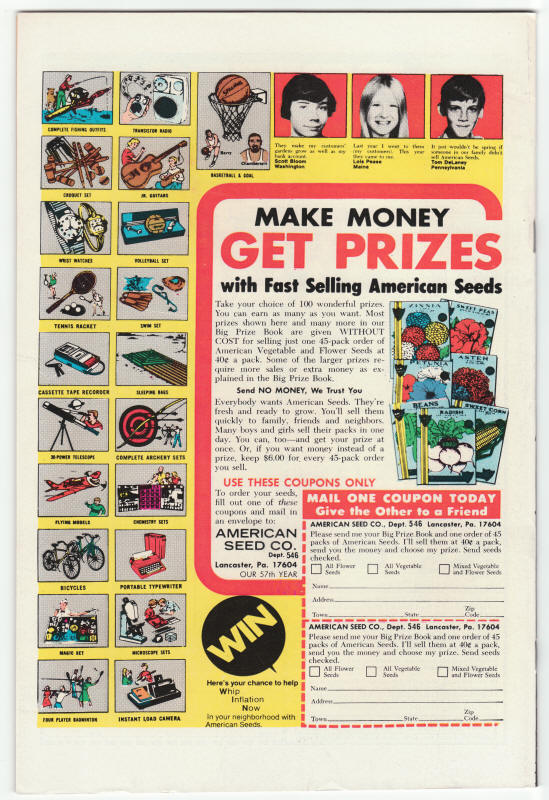 Marvel Team-Up #33 back cover