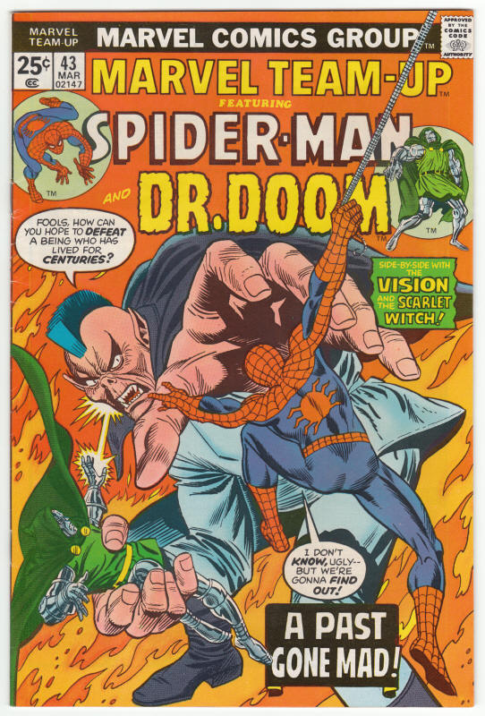 Marvel Team-Up #43 front cover