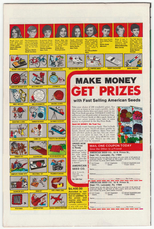 Marvel Team Up #55 back cover