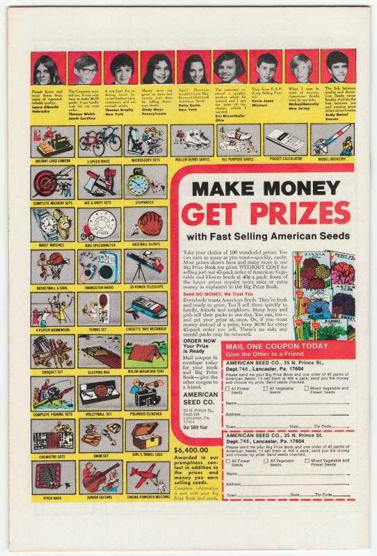 Marvel Team Up #56 back cover