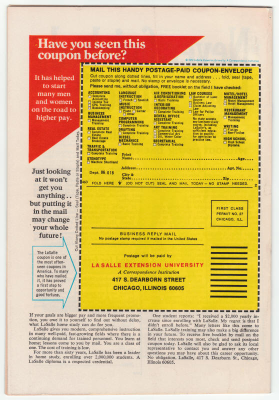 Marvel Team-Up #7 back cover