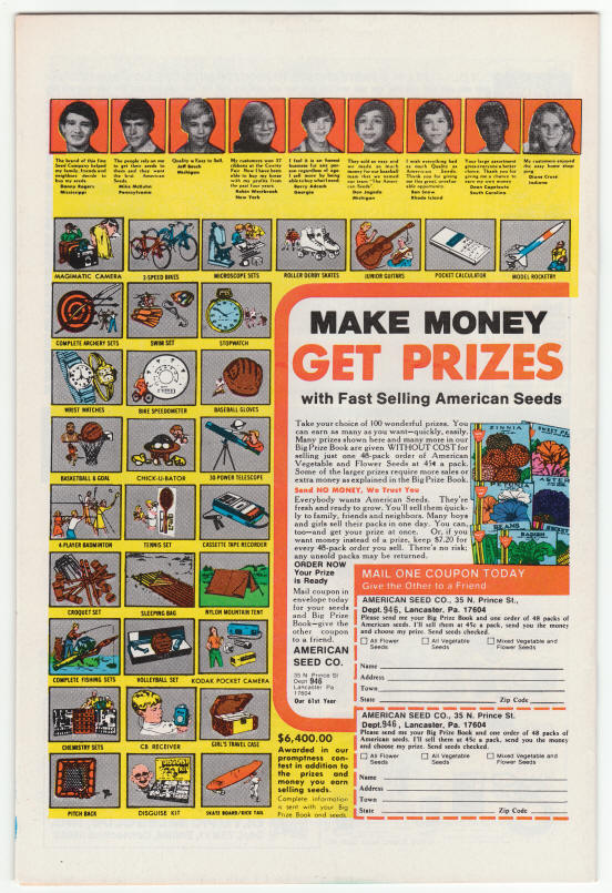 Marvel Team Up #80 back cover