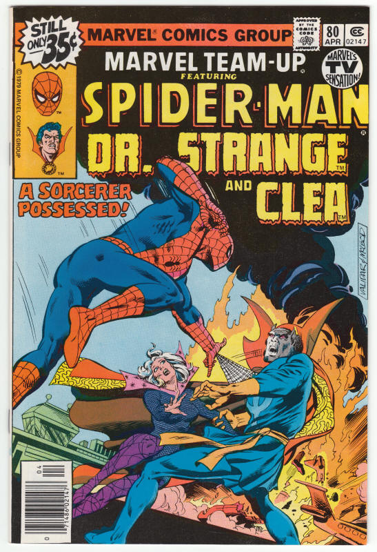 Marvel Team-Up #80 front cover