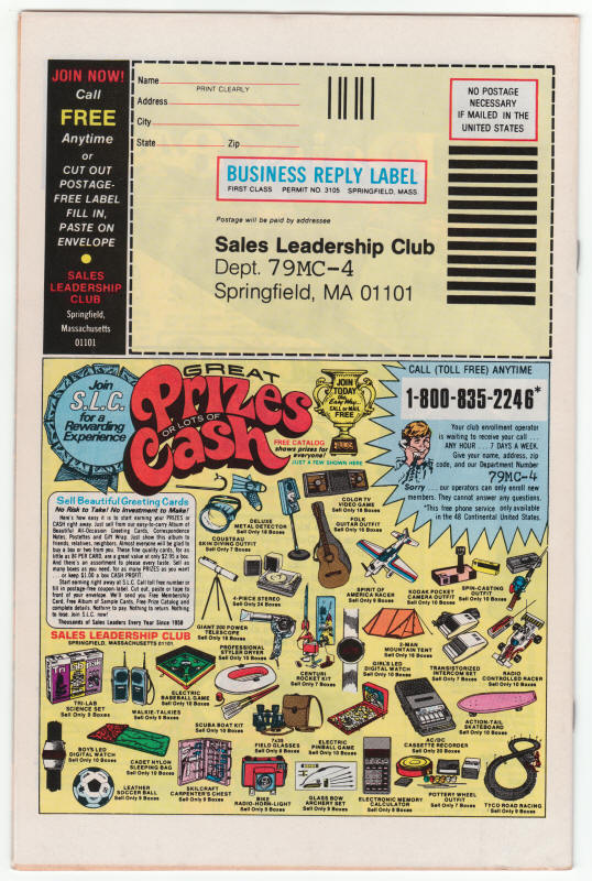 Marvel Team-Up #83 back cover