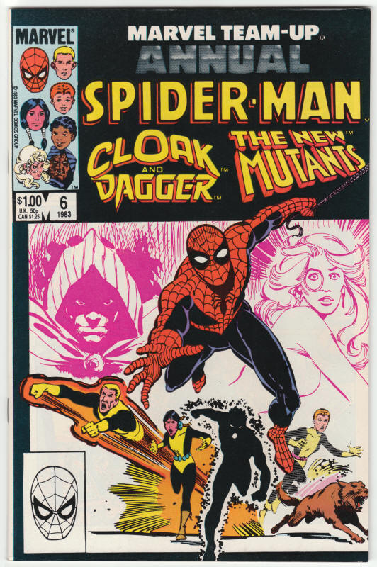 Marvel Team Up Annual #6 front cover