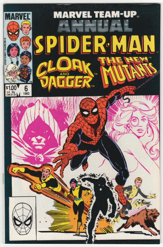 Marvel Team Up Annual #6 front cover