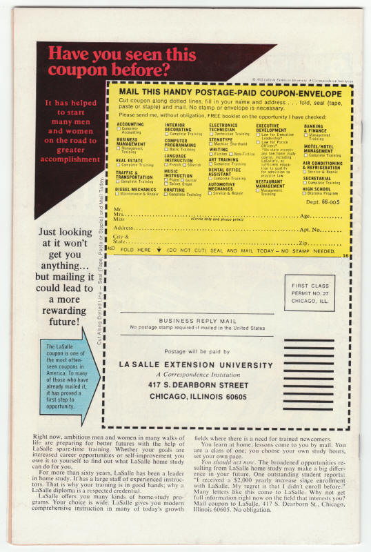 Marvel Two-In-One #10 back cover