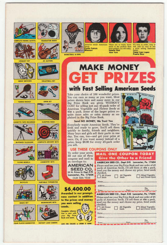 Marvel Two-In-One #16 back cover