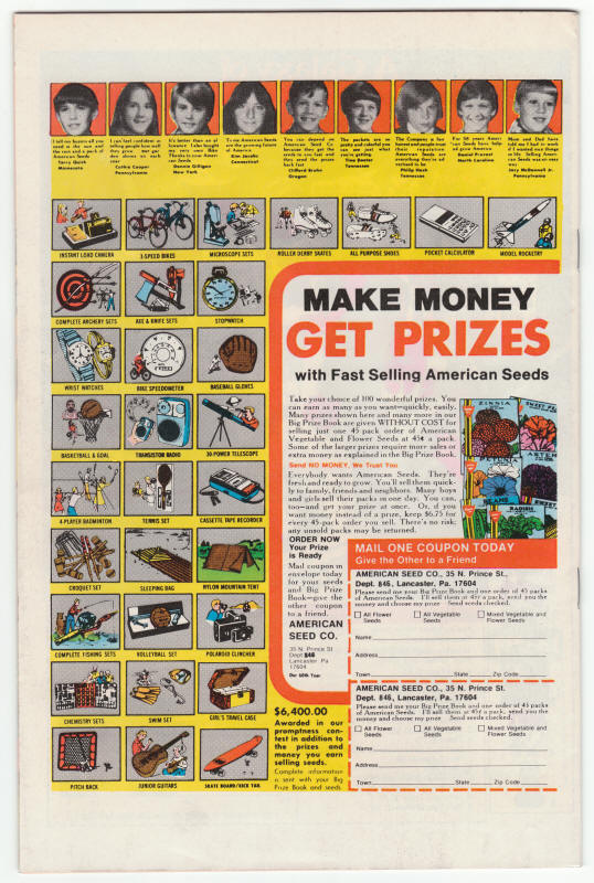 Marvel Two-In-One #38 back cover