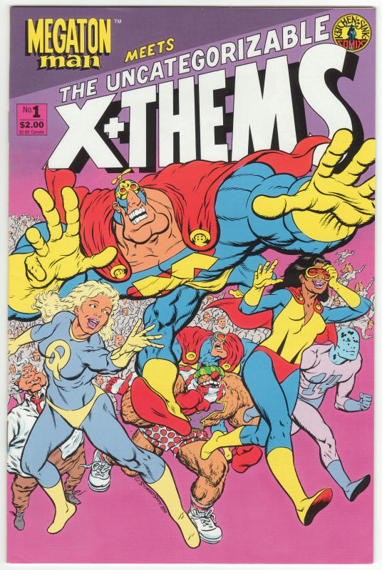 Megaton Man Meets The Uncategorizable X+Thems #1