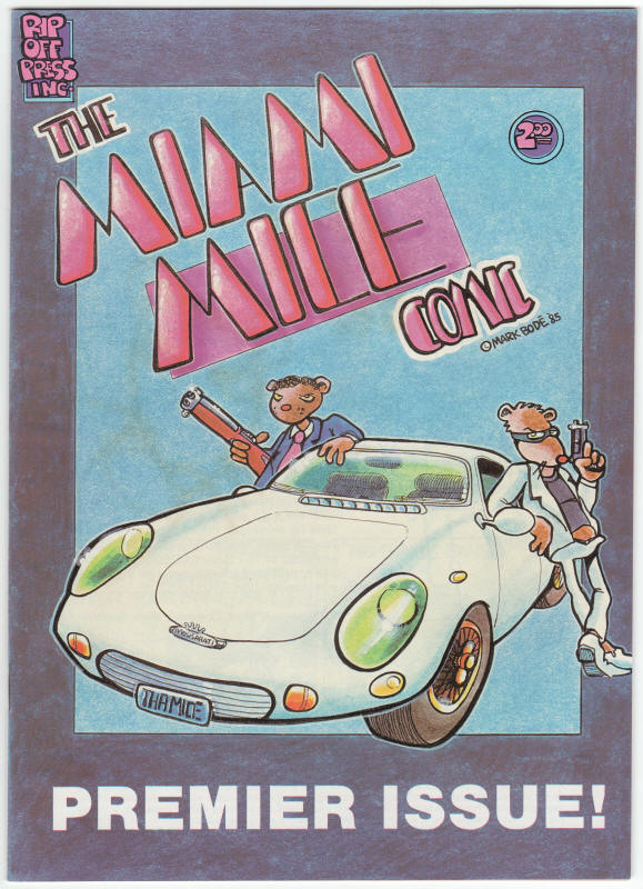 The Miami Mice Comic #1 cover