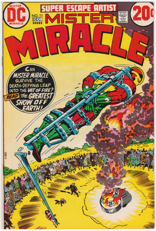 Mister Miracle #11 front cover