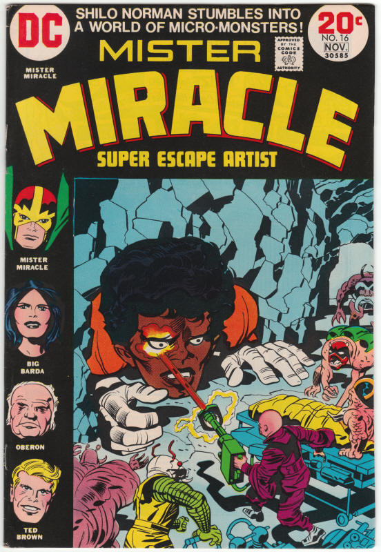 Mister Miracle #16 front cover