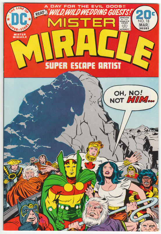 Mister Miracle #18 front cover