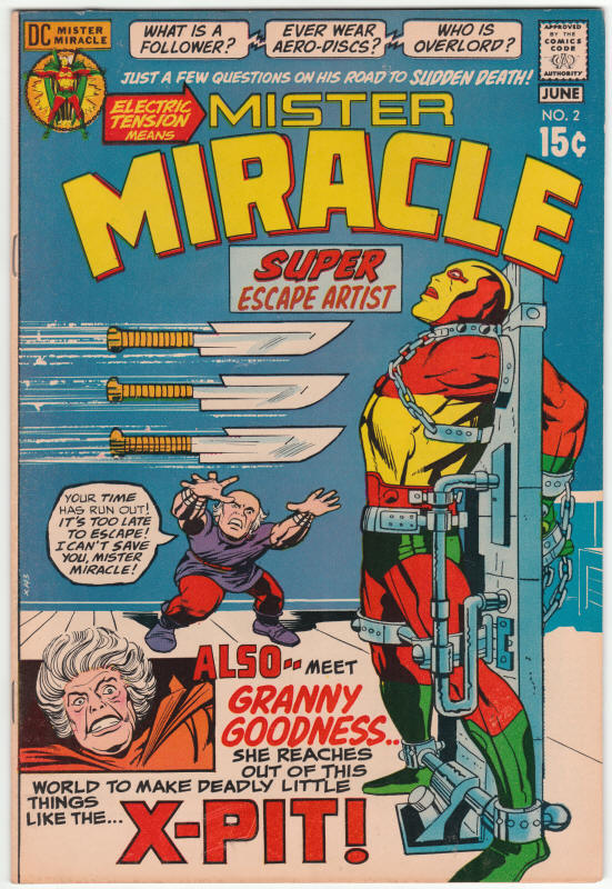 Mister Miracle #2 DC Comics front cover