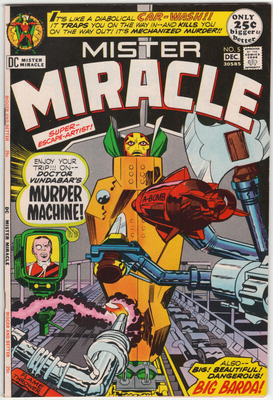 Mister Miracle #5 DC Comics front cover