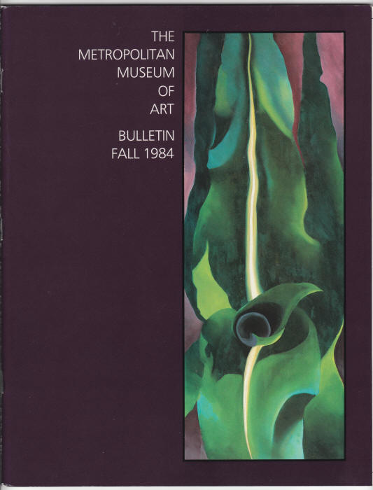 MMA Bulletin Fall 1984 front cover