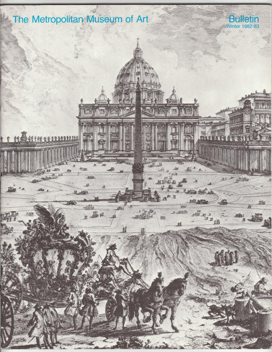 MMA Bulletin Winter 1982 front cover