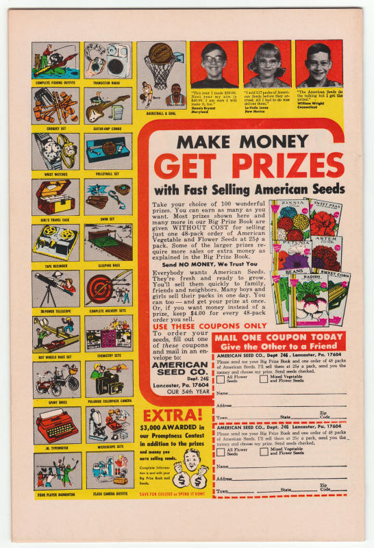 Monsters On The Prowl #17 back cover