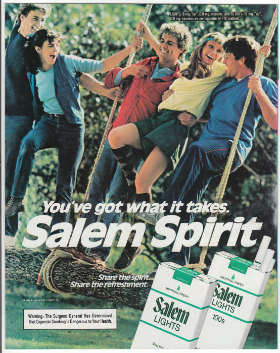 Moviegoer Volume 2 #10 October 1983 back cover