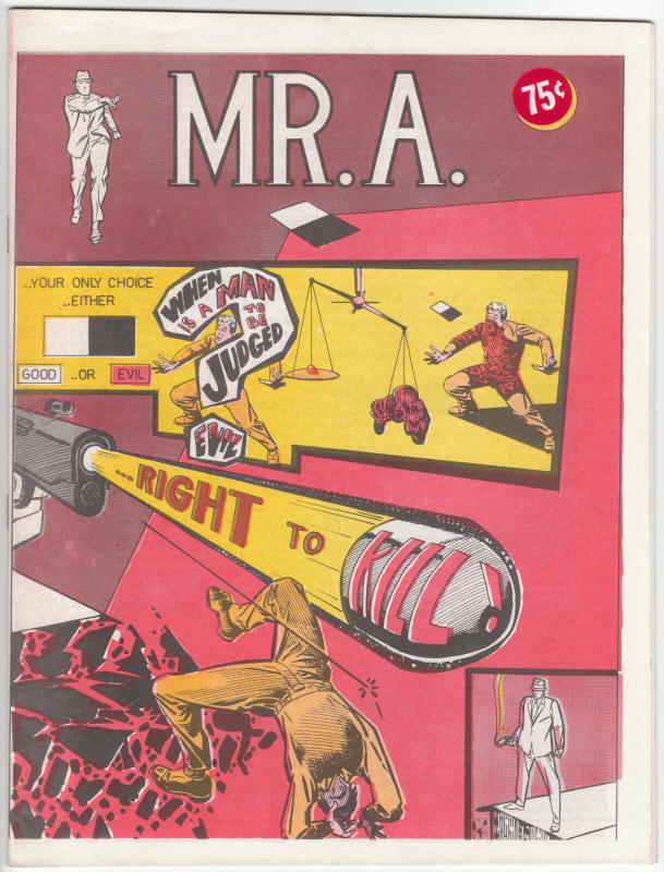 Mr. A #1 Steve Ditko front cover