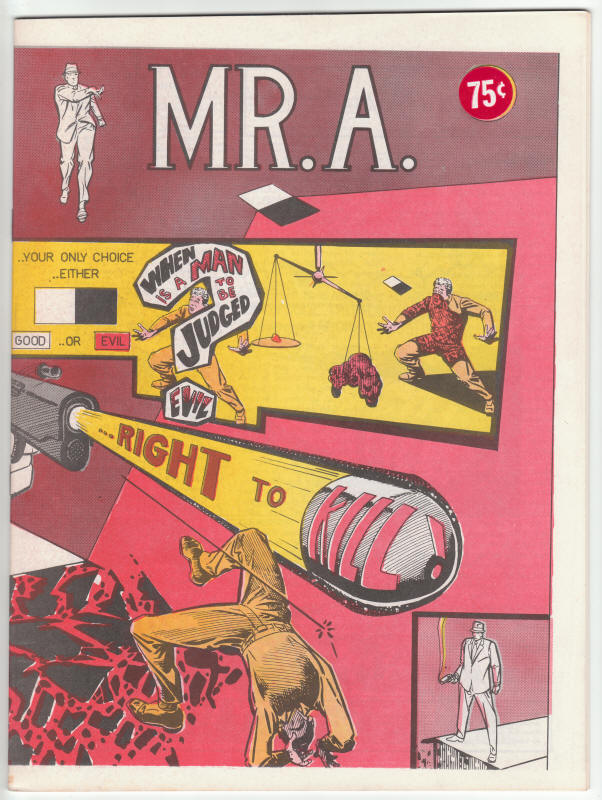 Mr. A #1 Steve Ditko front cover